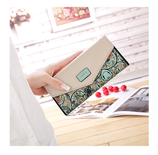 Cartera Clutch Floral Rombos Estilo Pastoral - Image 14