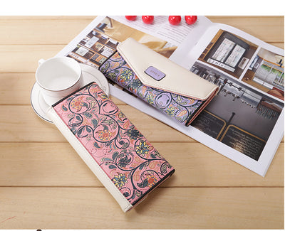 Cartera Clutch Floral Rombos Estilo Pastoral - Image 16
