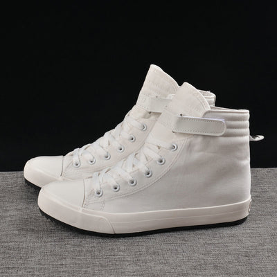 Zapatos de lona para estudiantes con cierre de velcro - Image 14