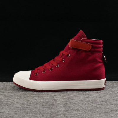 Zapatos de lona para estudiantes con cierre de velcro - Image 26