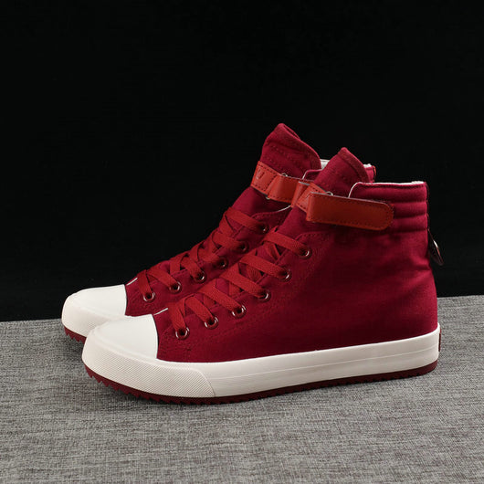 Zapatos de lona para estudiantes con cierre de velcro - Image 27