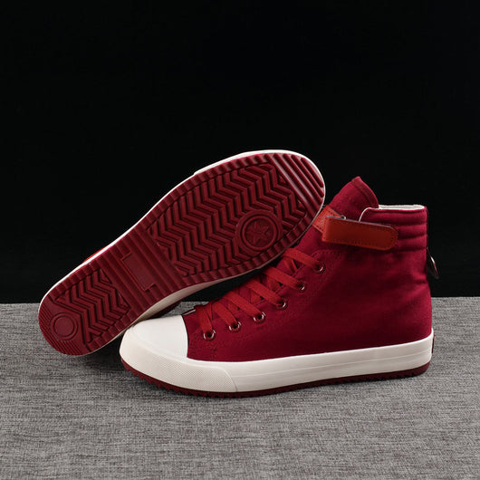 Zapatos de lona para estudiantes con cierre de velcro - Image 29