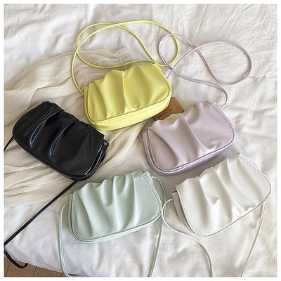 Bolsa Saddle Plisada Cloud - Image 16