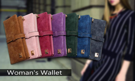 Billetera Larga Coreana de Cuero Mate con Doble Compartimento y Múltiples Tarjetas para Mujer - Image 13