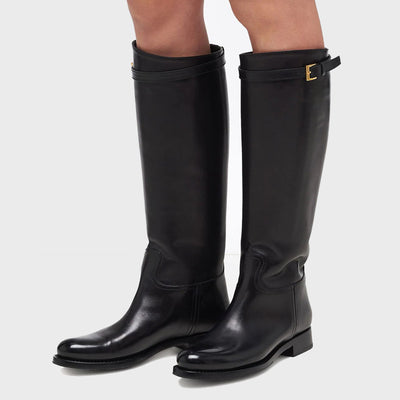 Botas Fashion de Caña Alta con Base Plana para Mujer - Image 10