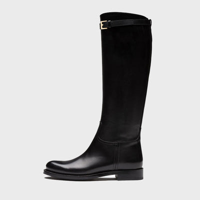 Botas Fashion de Caña Alta con Base Plana para Mujer - Image 11