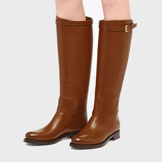 Botas Fashion de Caña Alta con Base Plana para Mujer - Image 14