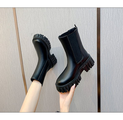 Botas Martin con Cierre Trasero - Estilo Street Wear Moderno - Image 14