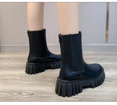 Botas Martin con Cierre Trasero - Estilo Street Wear Moderno - Image 15