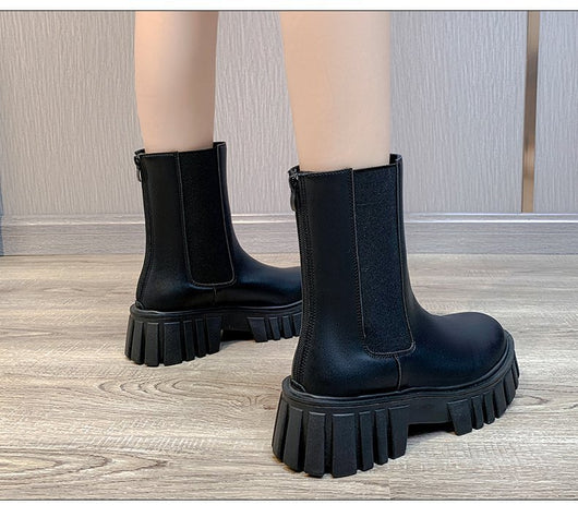 Botas Martin con Cierre Trasero - Estilo Street Wear Moderno - Image 15