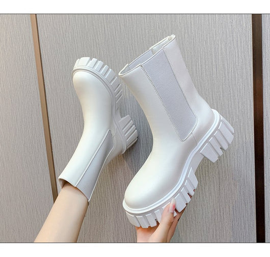 Botas Martin con Cierre Trasero - Estilo Street Wear Moderno - Image 16