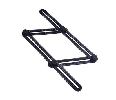 Regla Plegable Multifuncional 4 en 1 con Escala Métrica y Medidor de Ángulos - Image 12