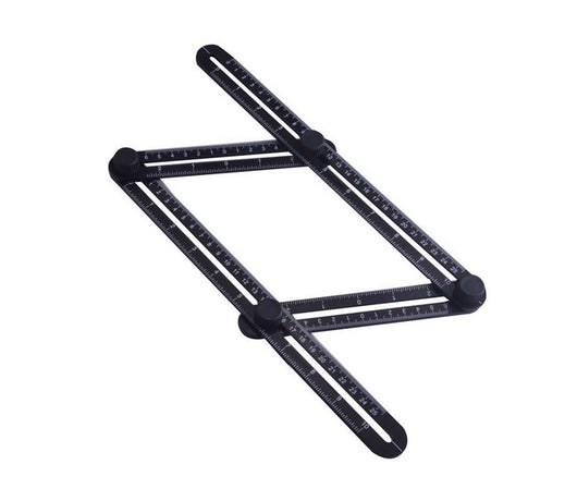 Regla Plegable Multifuncional 4 en 1 con Escala Métrica y Medidor de Ángulos - Image 12