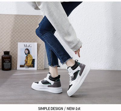 Zapatillas Altas para Mujer Modelo Delgado Transpirables y Versátiles - Image 11