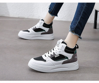 Zapatillas Altas para Mujer Modelo Delgado Transpirables y Versátiles - Image 12