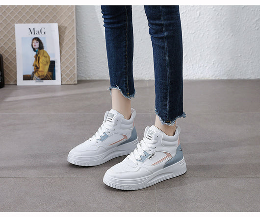 Zapatillas Altas para Mujer Modelo Delgado Transpirables y Versátiles - Image 15