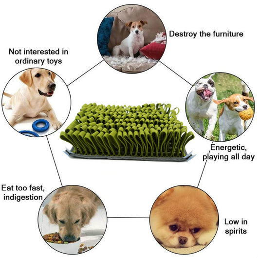 Manta Interactiva Antiahogo para Perros - Juguete Resistente para Búsqueda y Entrenamiento - Image 9
