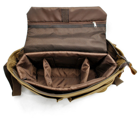 Bolsa de Lona para Hombre con Correa de Hombro - Image 13