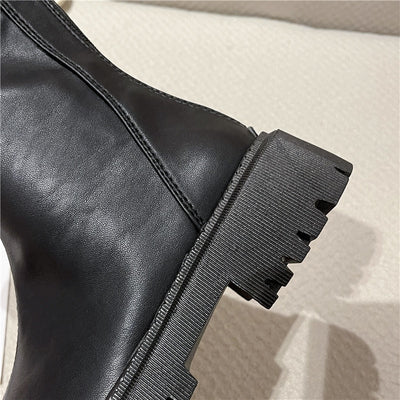 Botas Tipo Tubo con Suela Gruesa y Diseño Exclusivo - Image 10