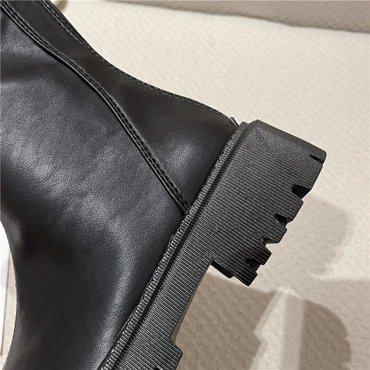 Botas Tipo Tubo con Suela Gruesa y Diseño Exclusivo - Image 10