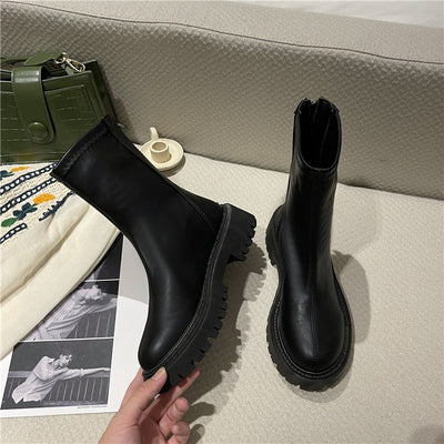 Botas Tipo Tubo con Suela Gruesa y Diseño Exclusivo - Image 15