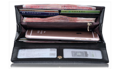 Cartera Larga de Cuadros para Mujer - Clutch de Alta Calidad - Image 7