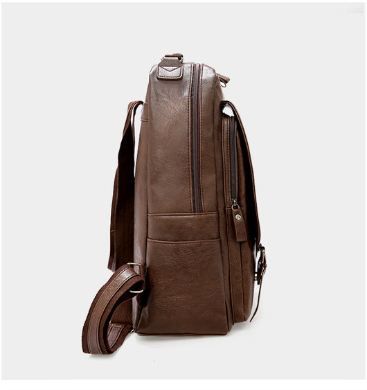 Mochila de Cuero PU Grande para Hombre - Image 13