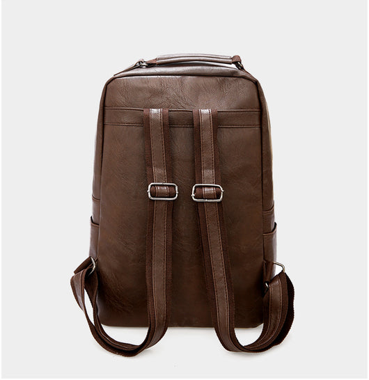 Mochila de Cuero PU Grande para Hombre - Image 14