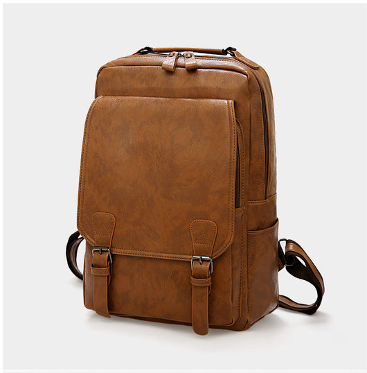 Mochila de Cuero PU Grande para Hombre - Image 17