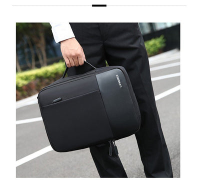 Mochila Ejecutiva con Carga USB para Hombre - Image 7
