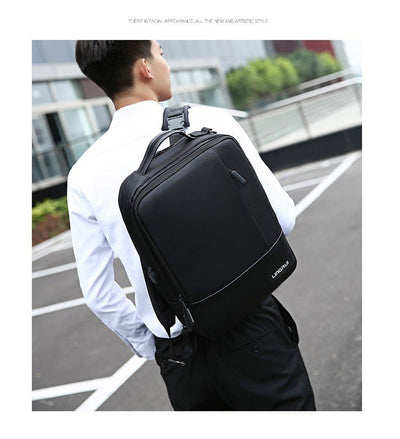 Mochila Ejecutiva con Carga USB para Hombre - Image 8