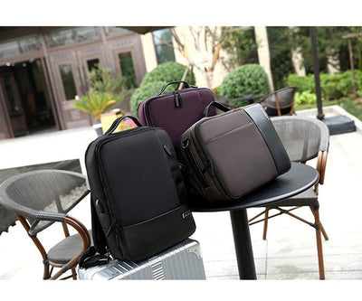 Mochila Ejecutiva con Carga USB para Hombre - Image 10