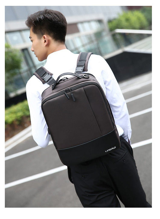 Mochila Ejecutiva con Carga USB para Hombre - Image 12