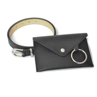 Bolso de Cintura de Cuero PU para Mujer - Bandolera Versátil Multiusos - Image 9