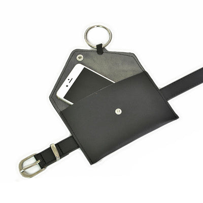 Bolso de Cintura de Cuero PU para Mujer - Bandolera Versátil Multiusos - Image 12
