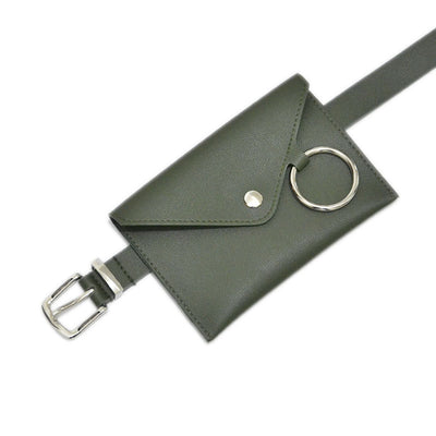 Bolso de Cintura de Cuero PU para Mujer - Bandolera Versátil Multiusos - Image 13