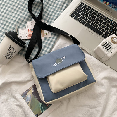 Bolsa de Lona Mini para Estudiante - Bandolera Casual Elegante - Image 12