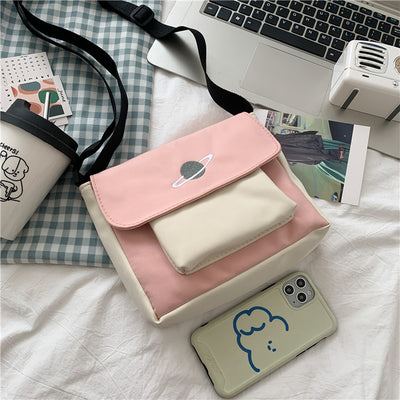 Bolsa de Lona Mini para Estudiante - Bandolera Casual Elegante - Image 17