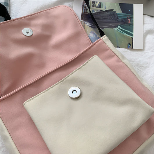 Bolsa de Lona Mini para Estudiante - Bandolera Casual Elegante - Image 20