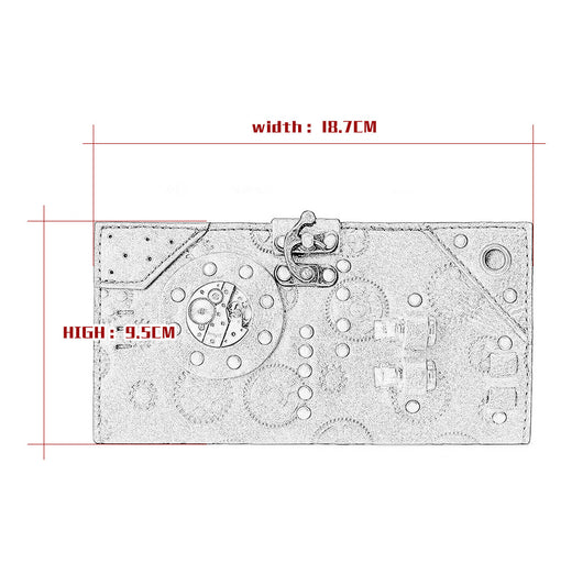 Cartera Larga Steampunk para Mujer - Image 14