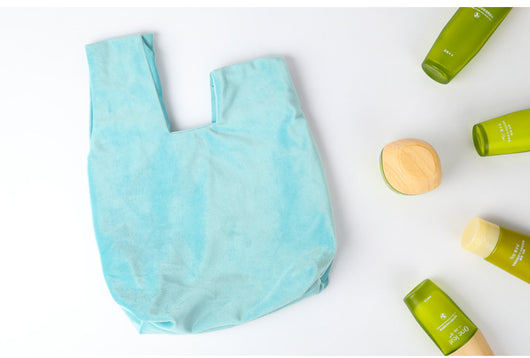 Bolso de Mano Seda Satinada con Nudo - Image 12