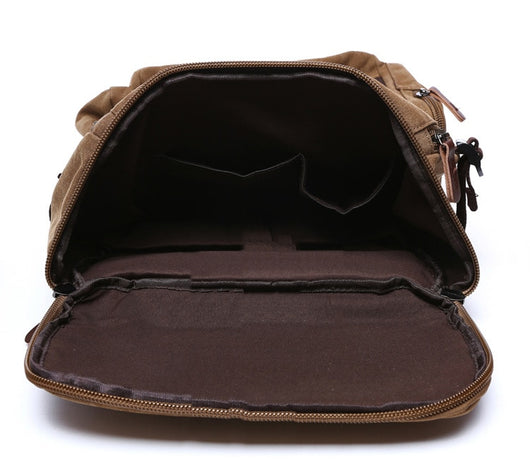 Mochila de Lona con Correa de Hombro - Estilo Casual - Image 6