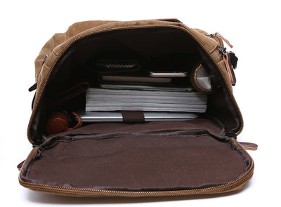 Mochila de Lona con Correa de Hombro - Estilo Casual - Image 7