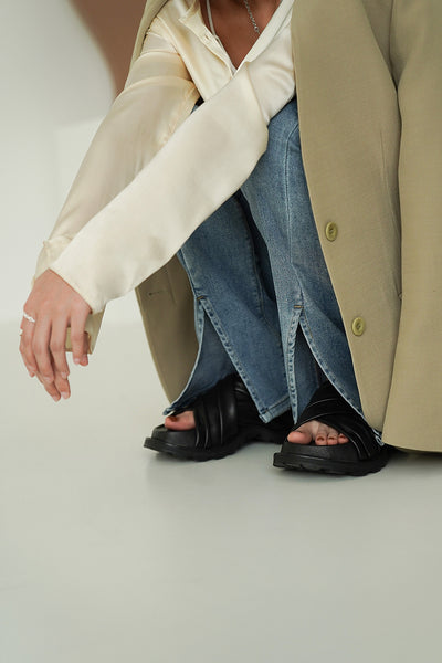 Pantuflas Elevadoras de Napa Suave con Suela Gruesa y Aumento de Altura - Image 15