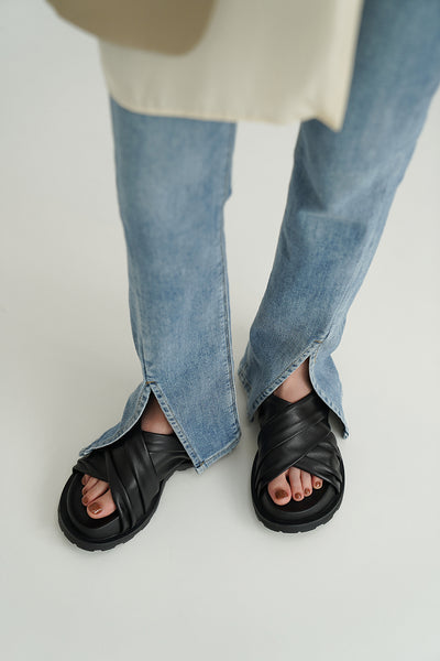Pantuflas Elevadoras de Napa Suave con Suela Gruesa y Aumento de Altura - Image 19