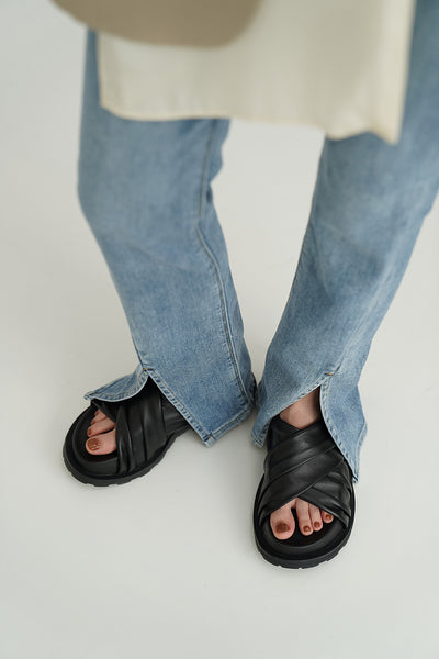 Pantuflas Elevadoras de Napa Suave con Suela Gruesa y Aumento de Altura - Image 21