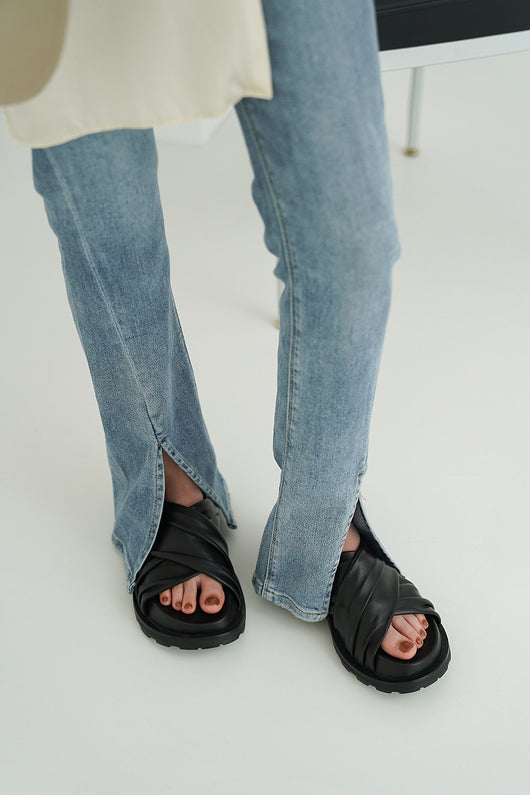 Pantuflas Elevadoras de Napa Suave con Suela Gruesa y Aumento de Altura - Image 23