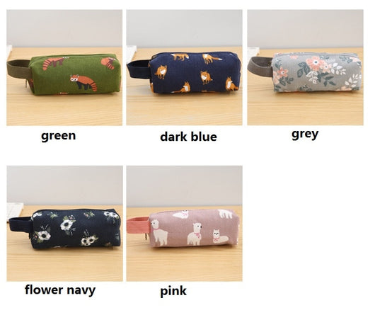 Estuche Portátil de Lona para Lápices y Accesorios - Image 4