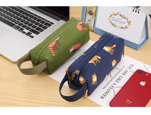 Estuche Portátil de Lona para Lápices y Accesorios - Image 10