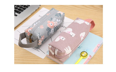 Estuche Portátil de Lona para Lápices y Accesorios - Image 11